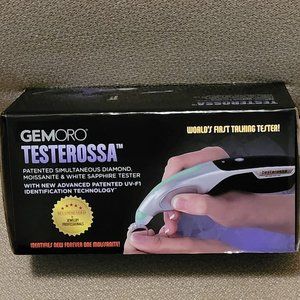 GemOro Testerossa Talking Diamond, Moissanite & White Sapphire Tester